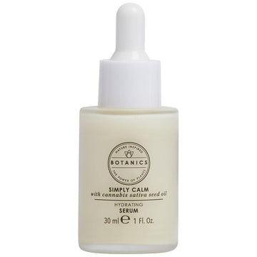 Botanics Simply Calm Hydrating Serum with Cannabis Sativa (Hemp) Seed Oil 30ml